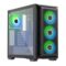 Ant Esports 611 Air ARGB (ATX) Mid Tower Cabinet (Black) - Green Apple Compunet