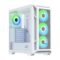 Ant Esports 611 Air ARGB (ATX) Mid Tower Cabinet (White) - Green Apple Compunet