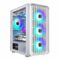 Ant Esports 205 Air ARGB Gaming Cabinet (White) - Green Apple Compunet