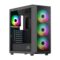 Ant Esports 411 Air ARGB (E-ATX) Mid Tower Cabinet (Black) - Green Apple Compunet