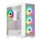 Ant Esports 411 Air ARGB (E-ATX) Mid Tower Cabinet (White) - Green Apple Compunet