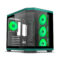 Ant Esports Ant Esports Crystal X11 (ATX) Mid Tower Cabinet (Green) - Green Apple Compunet