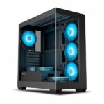 Ant Esports Crystal X7 ATX Gaming Cabinet with Type-C (Black)