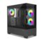 Ant Esports Crystal Z3 ARGB (ATX) Mid Tower Cabinet (Black) - Green Apple Compunet