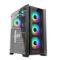 Ant Esports ICE-170TG (ATX) Mid Tower Cabinet (Black) - Green Apple Compunet