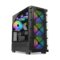 Ant Esports ICE-5000 RGB (E-ATX) Cabinet (Black) - Green Apple Compunet