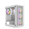 Ant Esports SX7 Mid-Tower Gaming Cabinet White - Green Apple Compunet