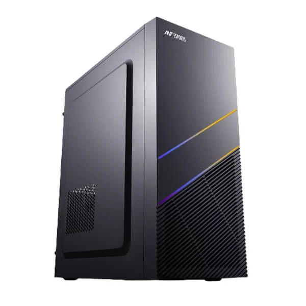 Ant Esports Si24 (ATX) Mid Tower Cabinet (Black) - Green Apple Compunet