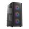 Antec AX20 RGB Tempered Glass High Airflow Mid-Tower Gaming Cabinet - Green Apple Compunet