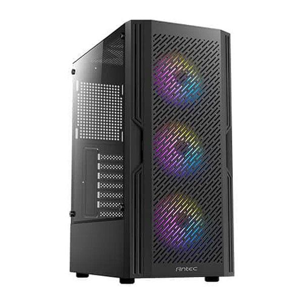 Antec AX20 RGB Tempered Glass High Airflow Mid-Tower Gaming Cabinet - Green Apple Compunet