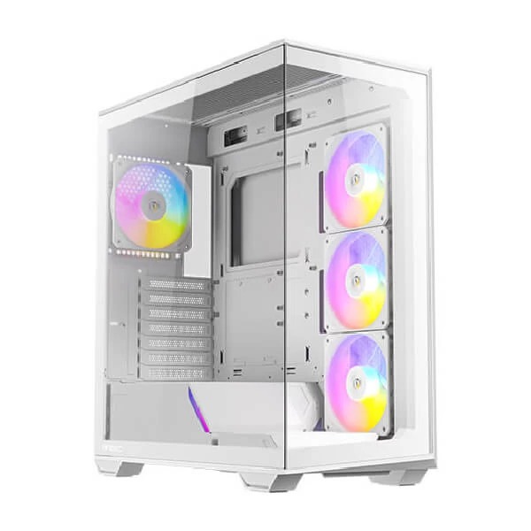 Antec C3 ARGB (ATX) Mid Tower Cabinet (White) - Green Apple Compunet