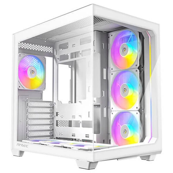 Antec C5 ARGB (ATX) Mid Tower Cabinet (White) - Green Apple Compunet