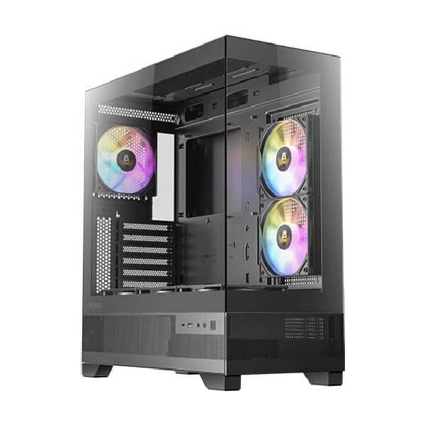 Antec CX700 RGB Elite (ATX) Mid Tower Cabinet (Black) - Green Apple Compunet