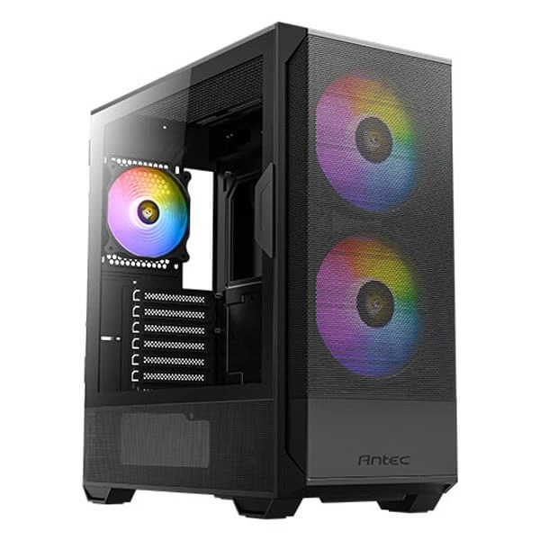 Antec NX416L ARGB (ATX) Mid Tower Cabinet (Black) - Green Apple Compunet