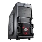 Cooler Master K380 Tempered Glass Cabinet (Black)