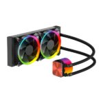 Ant Esports ICE Chroma 240 ARGB 240mm ARGB Liquid Cooler I AIO – Black