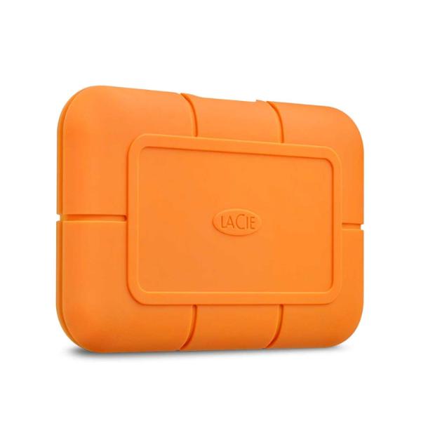 LaCie Rugged 1TB External SSD — USB-C USB 3.0 Thunderbolt 3 for Windows and Mac, 5 yr Data Recovery Services, Drop Shock Dust Water Resistant - Green Apple Compunet