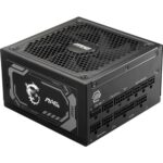 MSI MAG A1000GL 1000 Watt PCIe5 80 PLUS Gold Modular Power Supply