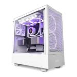 NZXT H5 Flow (E-ATX) Mid Tower Cabinet (White)