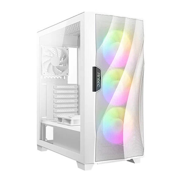 Antec DF700 FLUX ARGB (ATX) Mid Tower Cabinet (White) - Green Apple Compunet