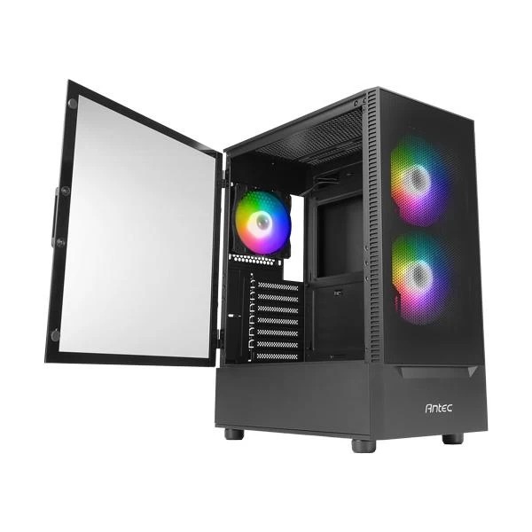 Antec NX410 Mid Tower ATX Cabinet (Black) - Green Apple Compunet