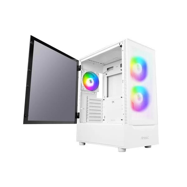 Antec NX410 Mid Tower ATX Cabinet (White) - Green Apple Compunet