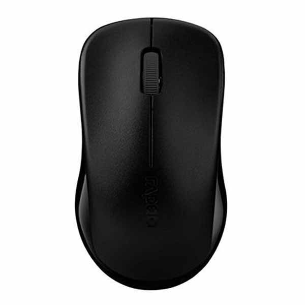 RAPOO 1620 Wireless Mouse Matt Power (Black) - Green Apple Compunet