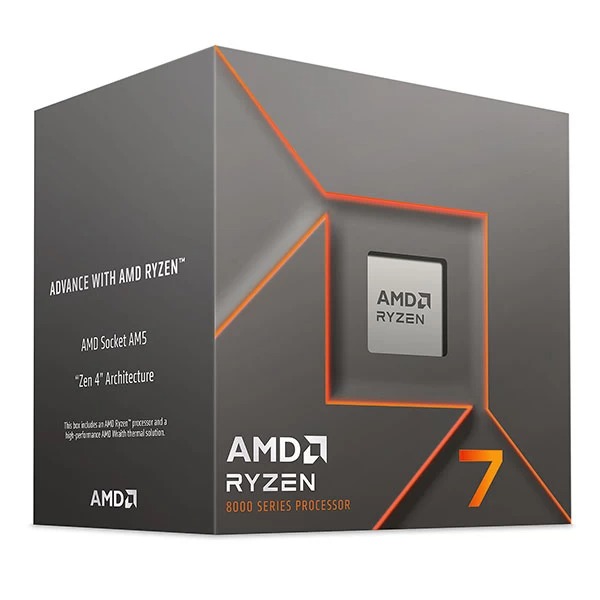 AMD Ryzen 7 8700F 8-Core/ 16-Threads, Socket AM5, 65W Processor - Green Apple Compunet