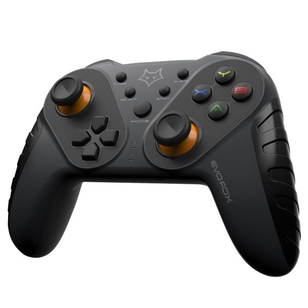 Amkette EvoFox Elite Ops Wireless Gamepad (Charcoal Black) - Green Apple Compunet