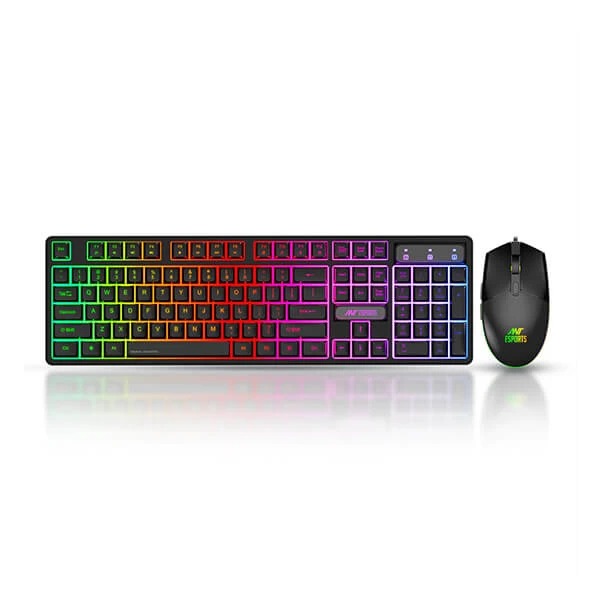 Ant Esports KM1650 Pro Gaming Keyboard And Mouse Combo (Black) - Green Apple Compunet