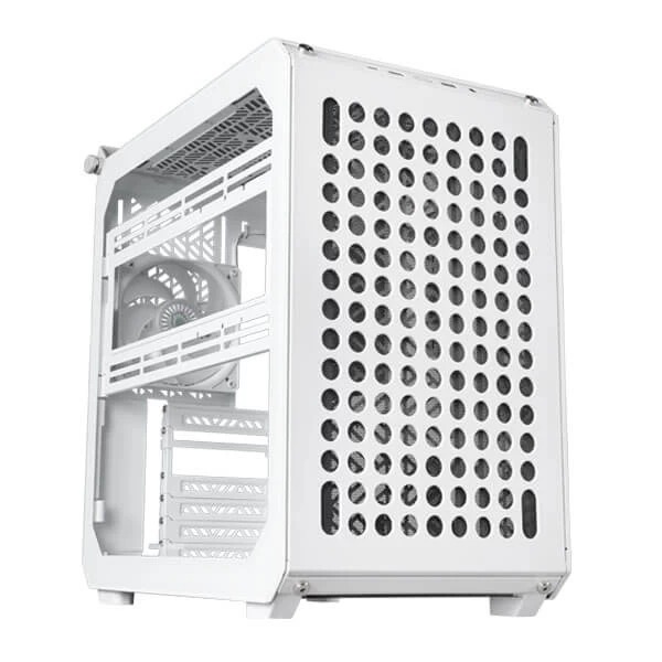 Cooler Master Qube 500 (ATX) Mid Tower Cabinet (White) - Green Apple Compunet