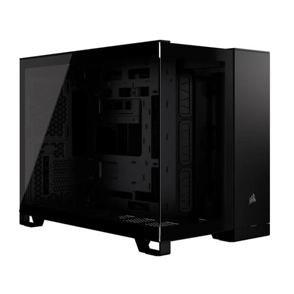 Corsair 2500X Airflow (M-ATX) Min Tower Cabinet (Black) - Green Apple Compunet