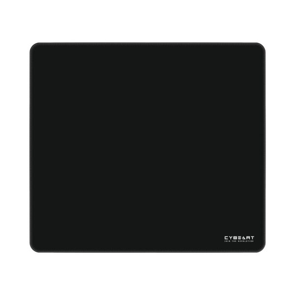 CYBEART | Ghost (Black) Large Premium Licensed Gaming Mouse Pad (450 x 350 x 4mm / Rapid Series) - Green Apple Compunet