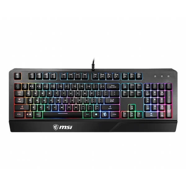 MSI VIGOR GK20 Wired Gaming Keyboard With Membrane Switches - Green Apple Compunet