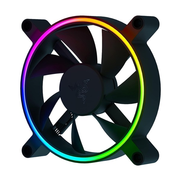 Razer Kunai Chroma RGB 120MM LED PWM Performance Fan Single - Green Apple Compunet