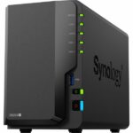 Synology DiskStation DS224+ Network Attached Storage Drive (Black)