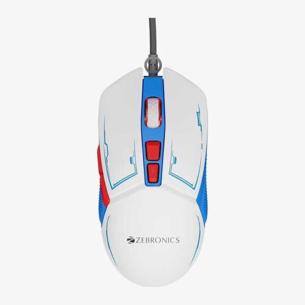 ZEBRONICS Astro Premium Gaming Mouse - Green Apple Compunet