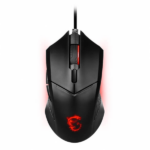 MSI Clutch GM08 Optical Wired Gaming Mouse with Red LED