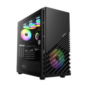 Gamdias Argus M4 ARGB (ATX) Mid Tower Cabinet (Black)