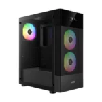 Gamdias Aura GC5 ARGB (ATX) Mid Tower Cabinet (Black)