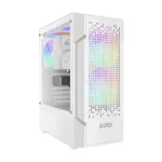 Gamdias Aura GC7 WH ARGB (ATX) Mid Tower Cabinet (White)