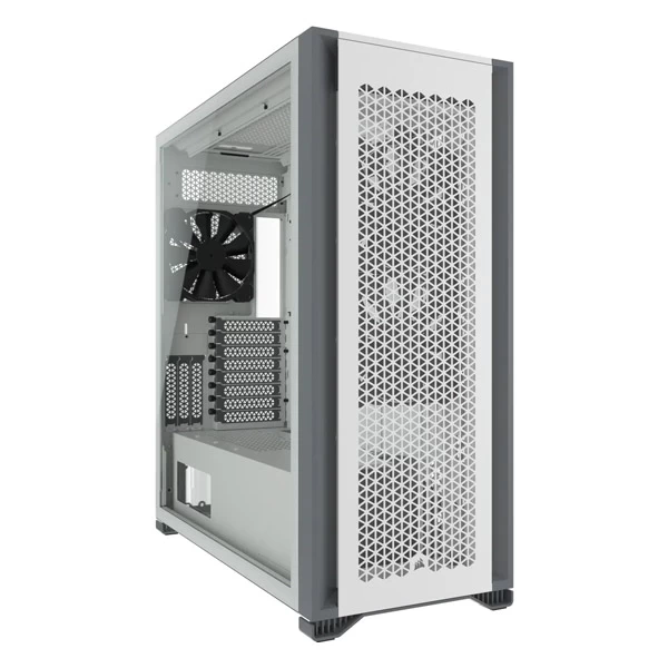 Corsair 7000D Airflow Cabinet (White) - Green Apple Compunet