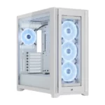 Corsair ICUE 5000X RGB QL Edition Cabinet (White)