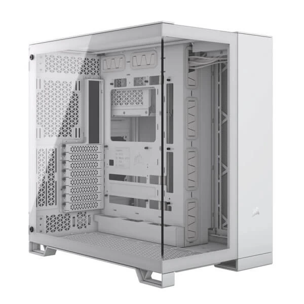 Corsair 6500X (ATX) Mid Tower Cabinet (White) - Green Apple Compunet