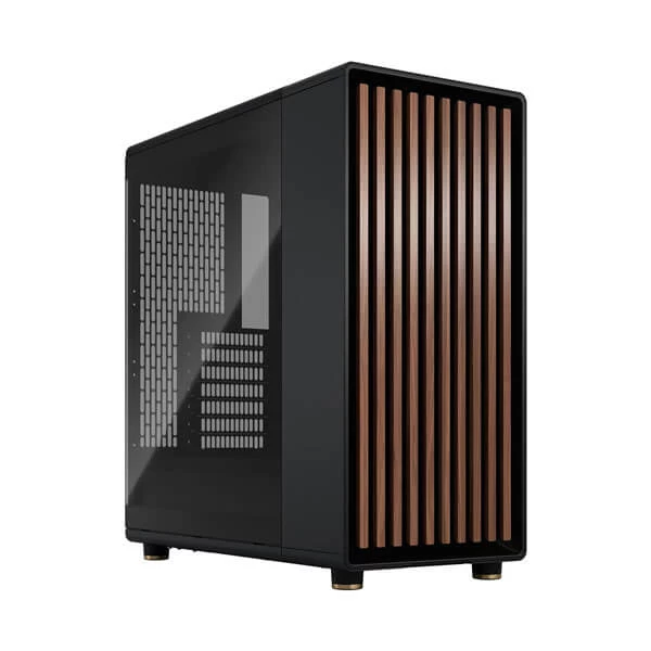 Fractal Design North Charcoal Black TG Dark Mid-Tower Case - Green Apple Compunet