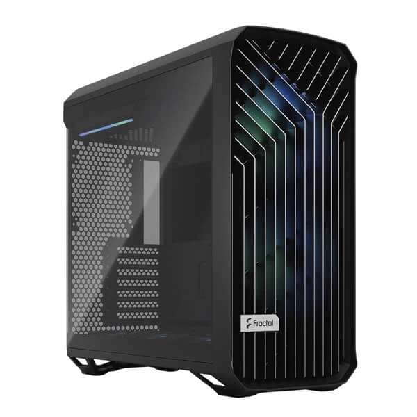 Fractal Design Torrent TG Light Tint RGB (E-ATX) Mid Tower Cabinet (Black)