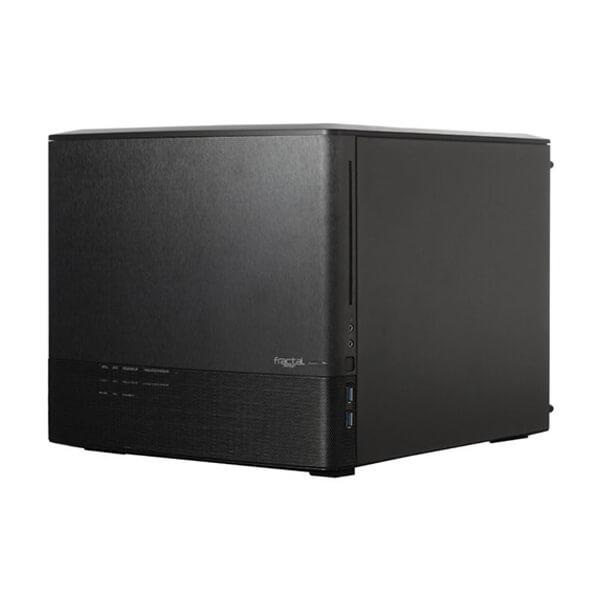 Fractal Design Node 804 Micro-ATX Computer Case (Windowed, Black) - Green Apple Compunet