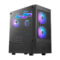 Gamdias Talos E3 ARGB (ATX) Cabinet (Black)