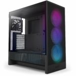 NZXT H5 Flow RGB 2024 Edition ATX Mid Tower Chassis (All Black)