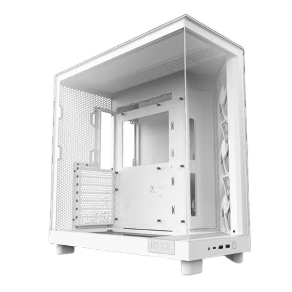 NZXT H6 Flow (ATX) Mid Tower Cabinet (White)